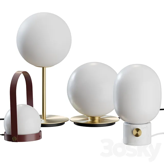 Table Lamps by MENU 3DSMax File