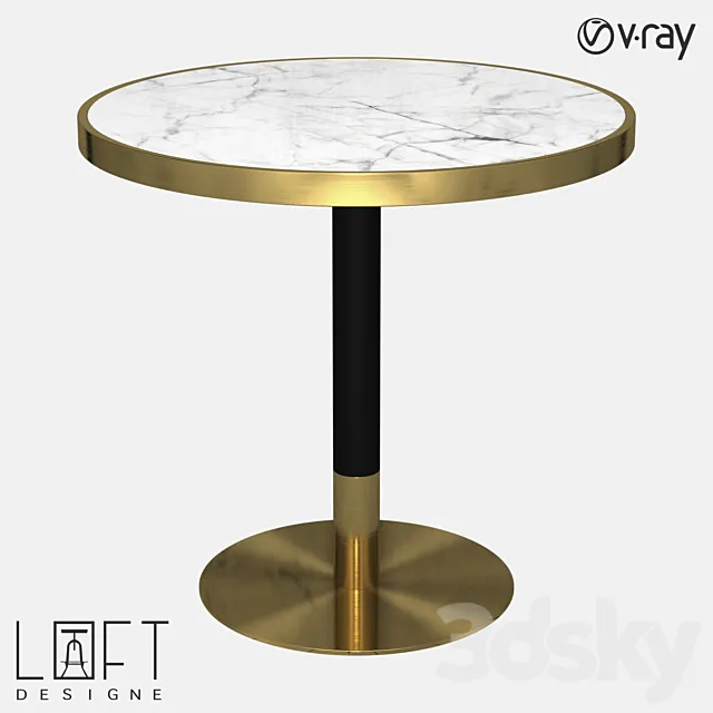 TABLE LoftDesigne 60830 model 3DS Max Model