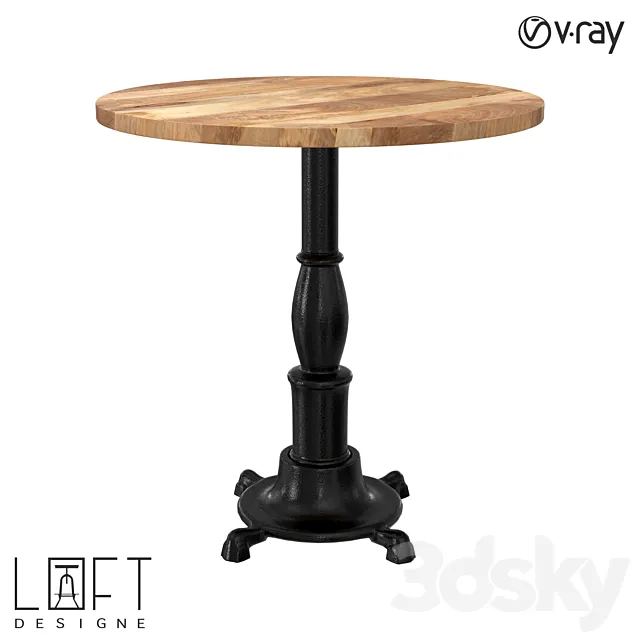 Table LoftDesigne 61805 model 3DS Max Model