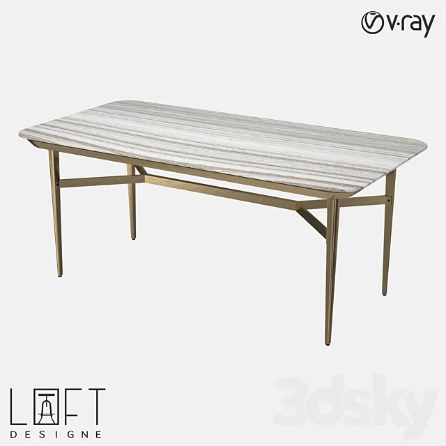 Table LoftDesigne 6692 model 3DS Max Model