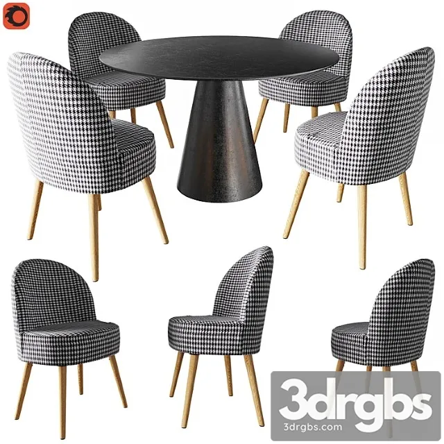 Table mayra am.pm chair quilda la redoute 2 3dsmax Download