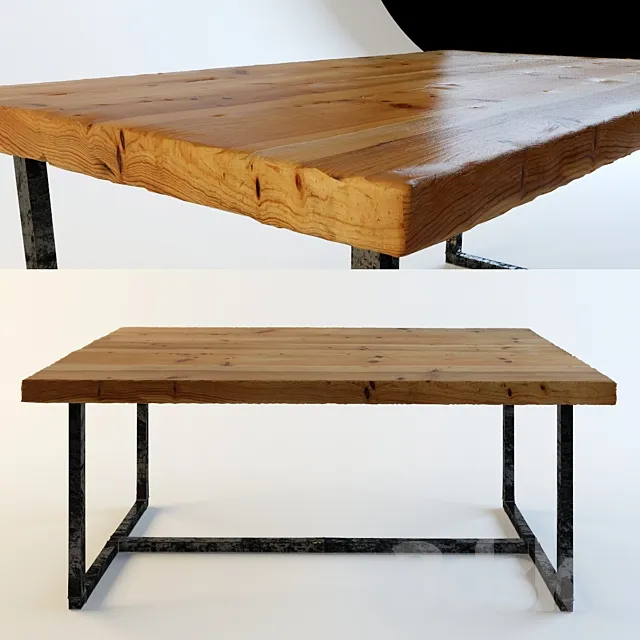 Table of beam 3DS Max Model