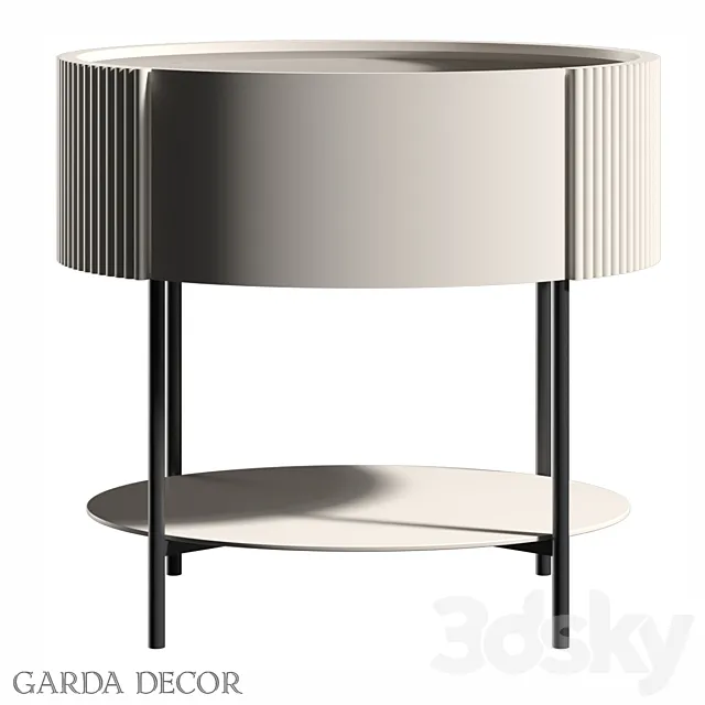 TABLE SCALA WITH MATT TOP 77IP-NS2072 Garda Decor 3DS Max Model