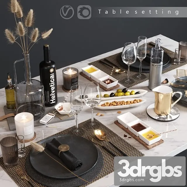 Table Serving_3 3dsmax Download