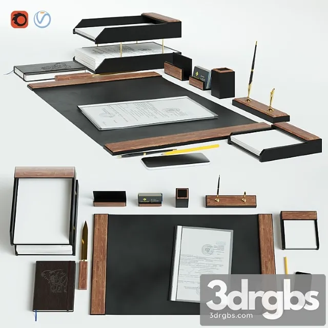 Table set for a manager 3dsmax Download