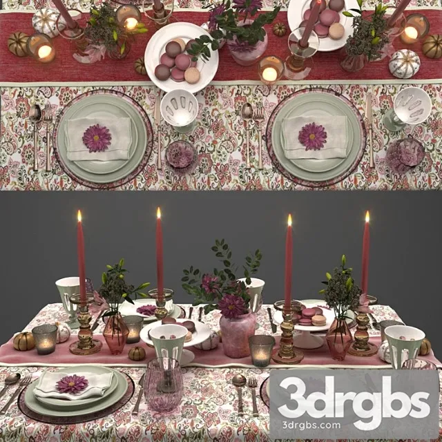 Table Setting 002 1 3dsmax Download