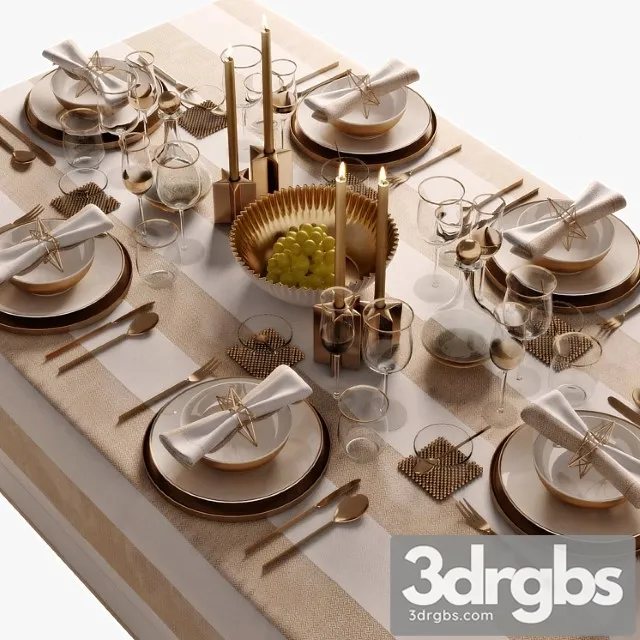 Table setting 05 3dsmax Download