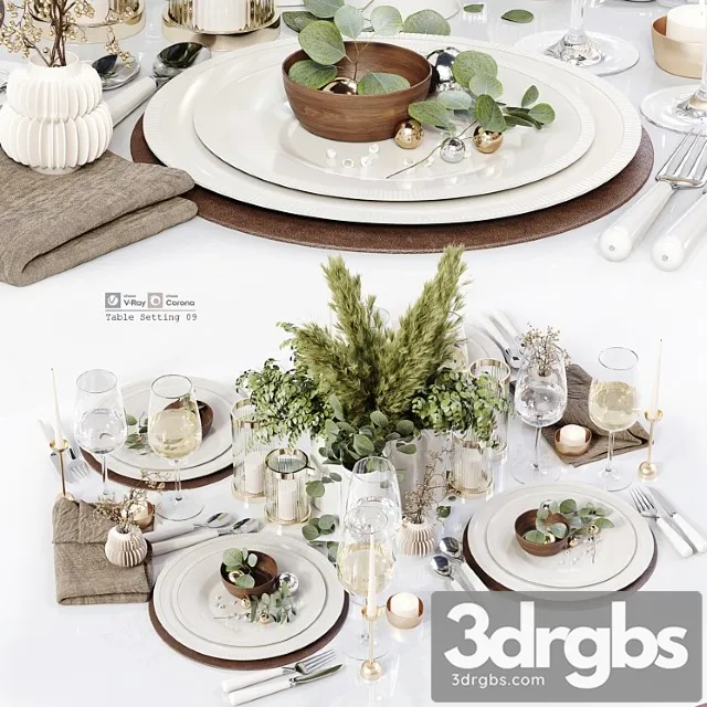 Table Setting 09 3dsmax Download