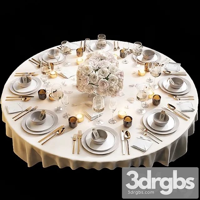 Table setting 11 3dsmax Download