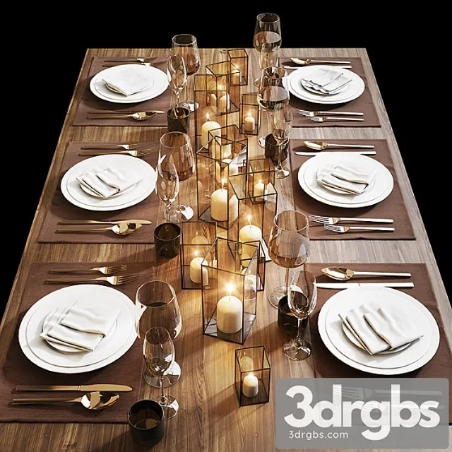 Table setting 13 3dsmax Download