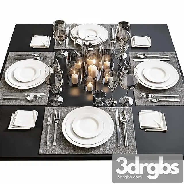 Table setting 14 3dsmax Download