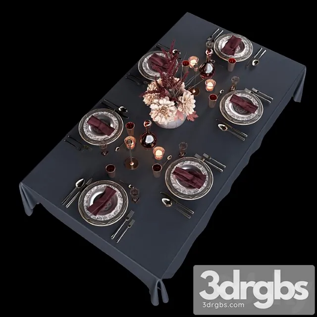 Table setting 2 2 3dsmax Download
