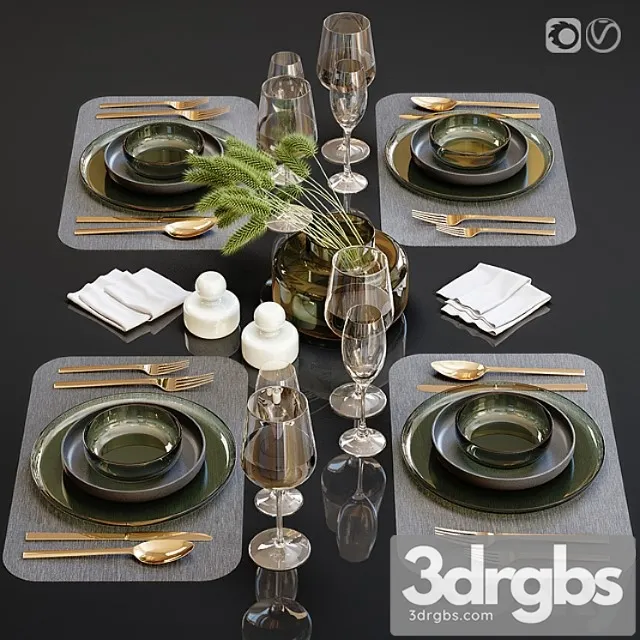 Table Setting 23 3dsmax Download