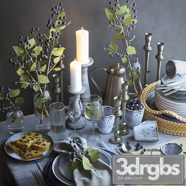 Table Setting 25 3dsmax Download