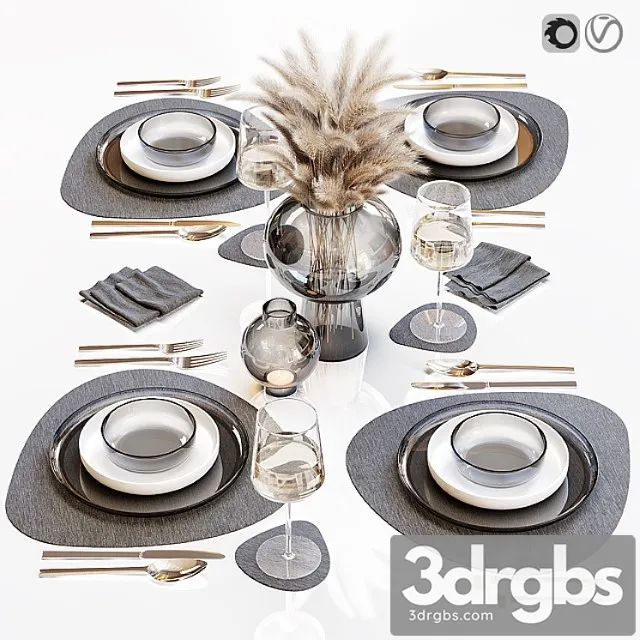Table setting 27 3dsmax Download
