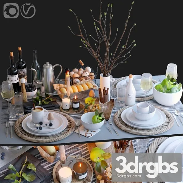 Table setting 29 3dsmax Download