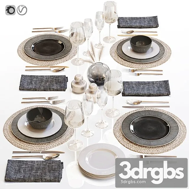Table setting 29_2 3dsmax Download