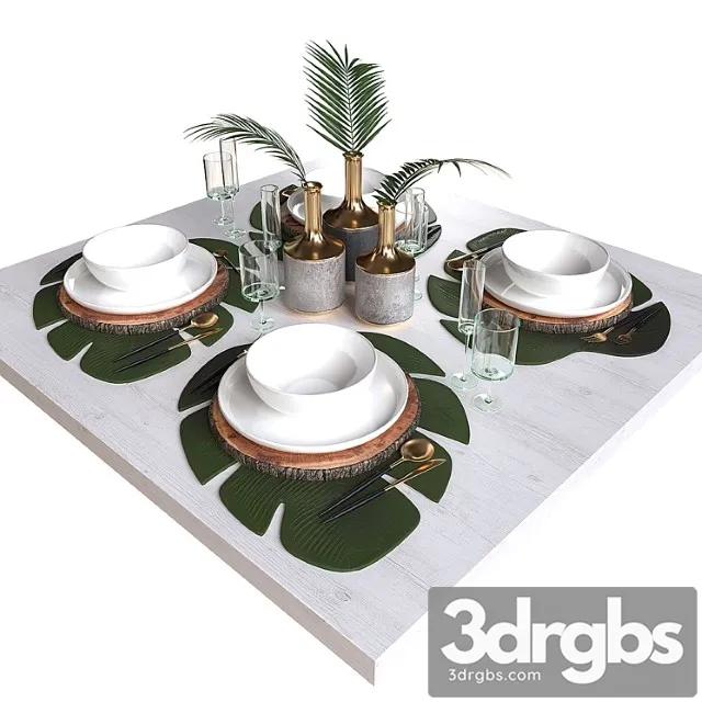 Table setting 2_3 3dsmax Download