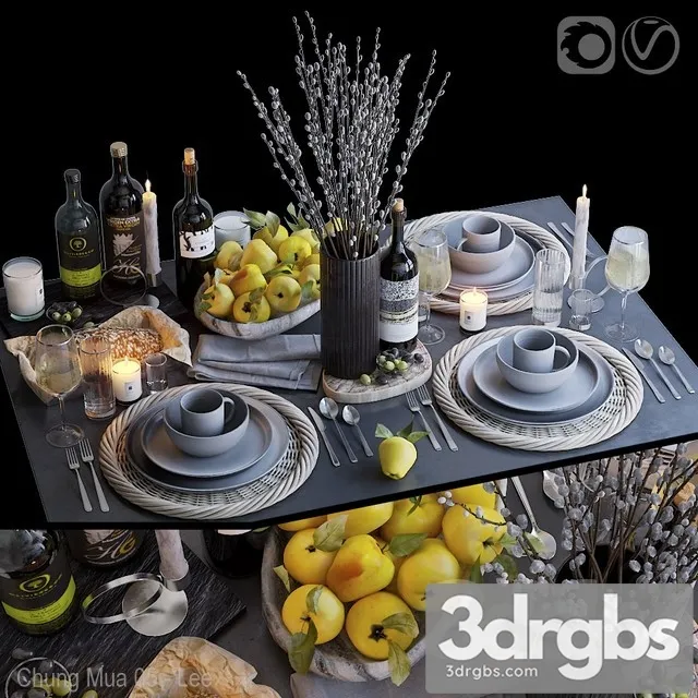 Table Setting 30 3dsmax Download