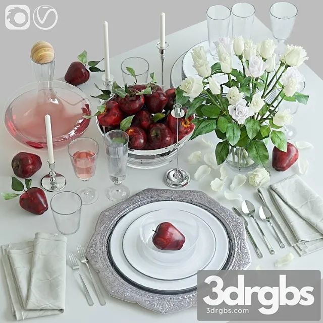 Table setting 31 3dsmax Download