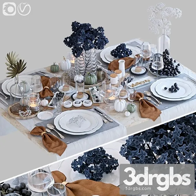 Table setting 40 3dsmax Download