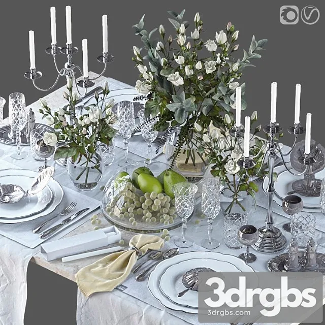 Table setting 41 3dsmax Download