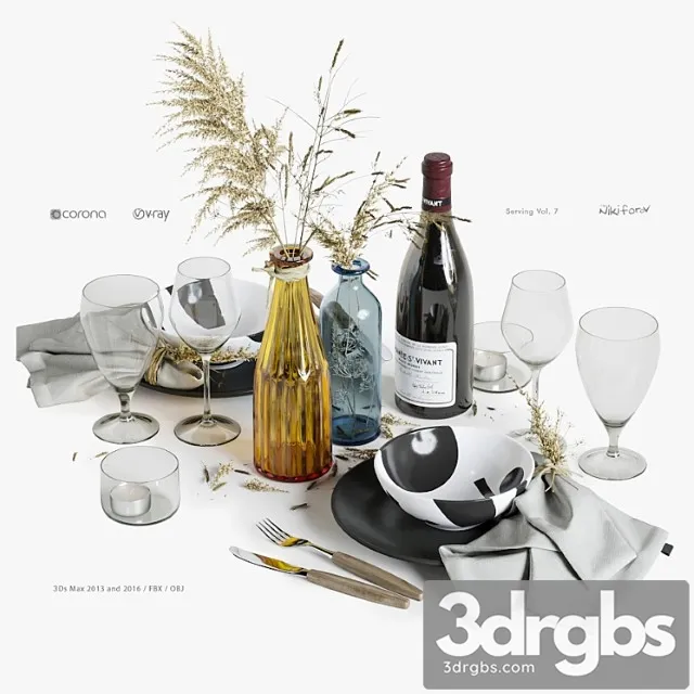 Table Setting 7 3dsmax Download