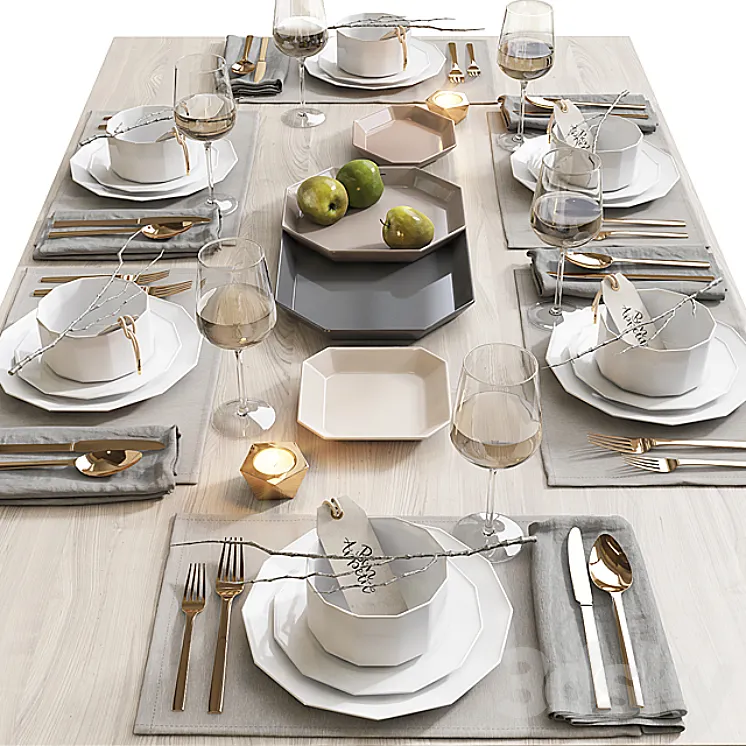 Table setting \/ Table setting 5 3DS Max