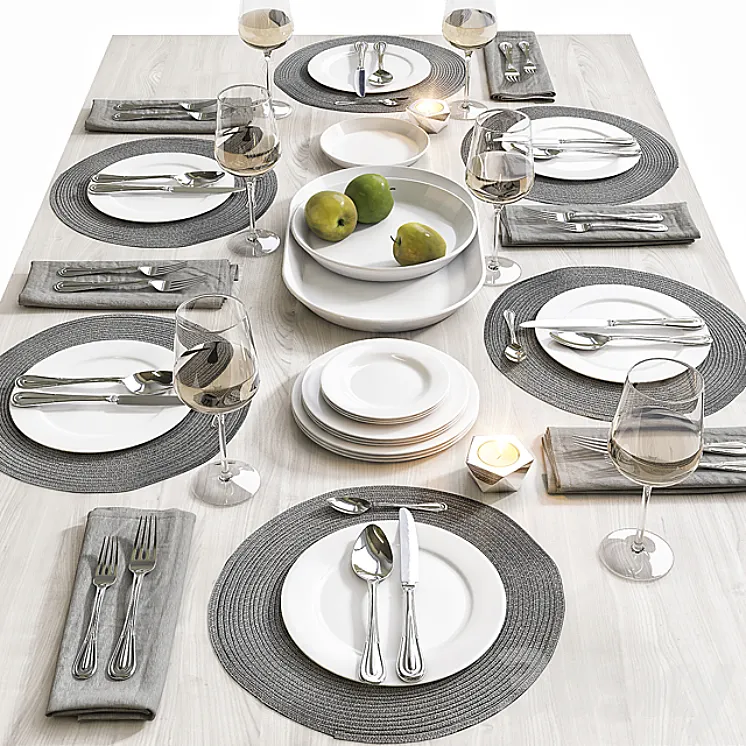 Table setting \/ Table setting 6 3DS Max