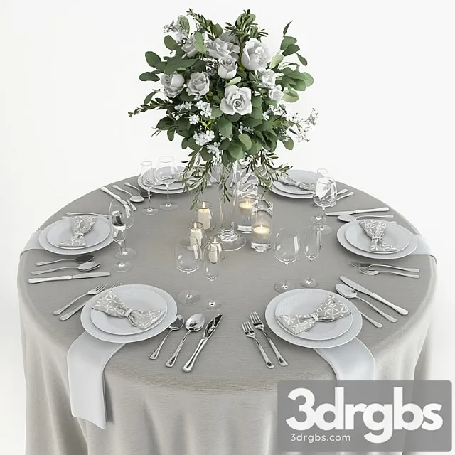 Table setting_1 3dsmax Download