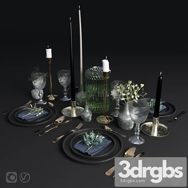 Table setting_3 3dsmax Download