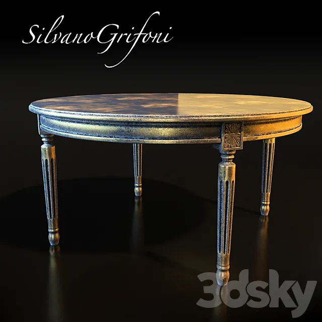 Table Silvano Grifoni 3DS Max Model