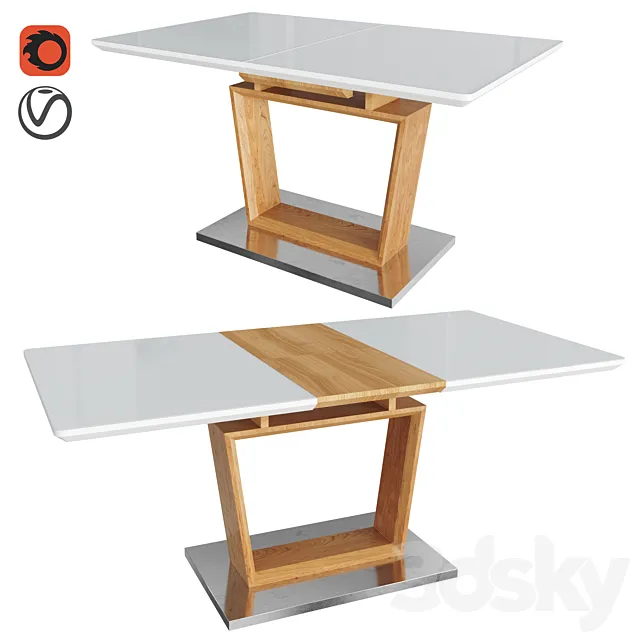 Table Solomon 3DS Max Model