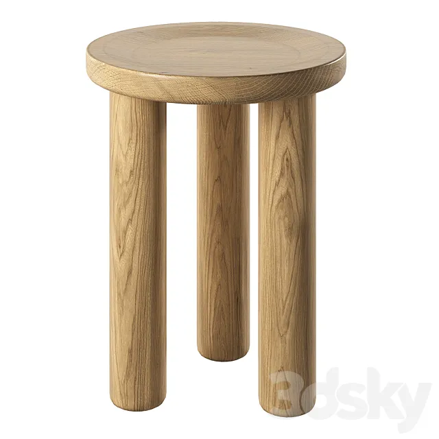 Table – stool MON from Kubi 3ds Max