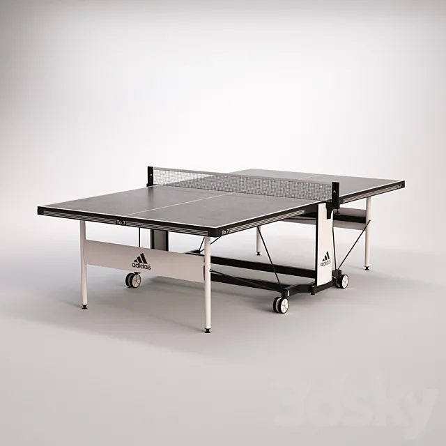 Table Tennis Adidas TO-7 3DS Max Model