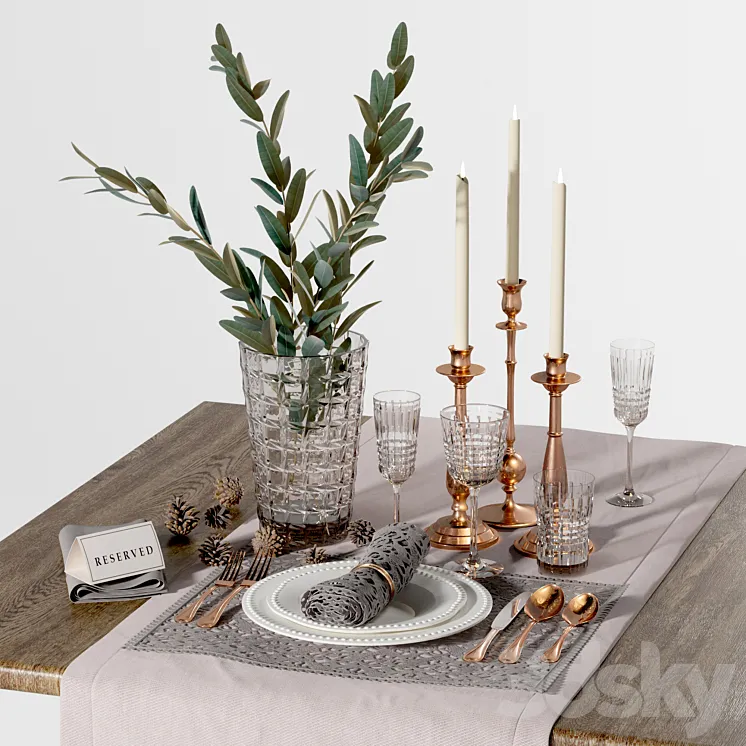 Table_Settings_Vol_1 3DS Max
