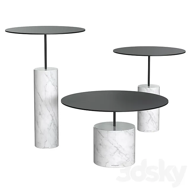 Tables Antonio Lupi Biblio 3ds Max