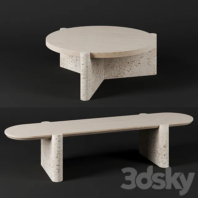 Tables by yucca stuff 3DSMax File