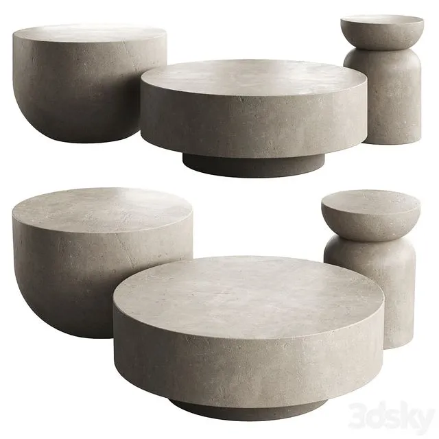 Tables GARBET by KAVE HOME 3dsMax Model
