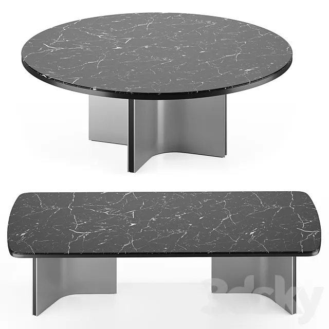 tables Minotti Marvin 2021 collection 3DSMax File
