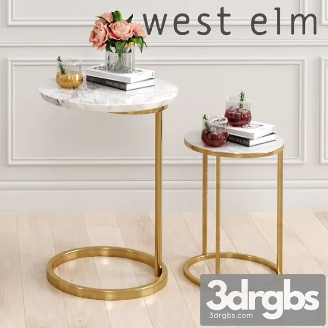 Tables west elm 2 2 3dsmax Download