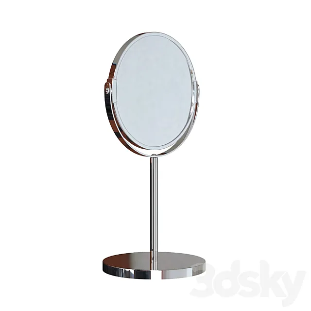 Tabletop cosmetic mirror _ Axentia 3DS Max Model