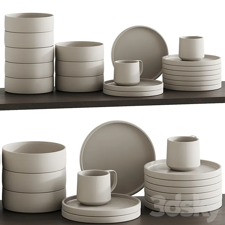 Tableware 03 3DS Max