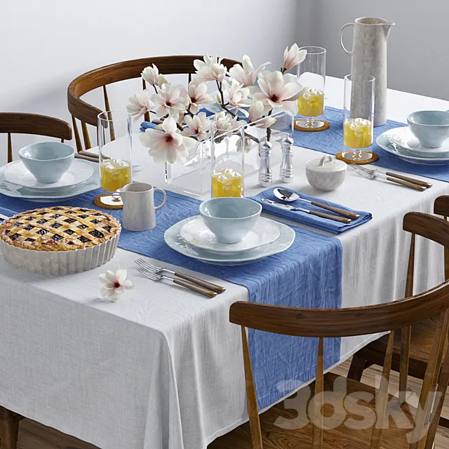 Tableware 3ds Max