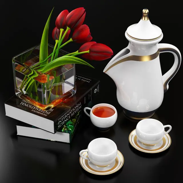 TABLEWARE 4 3dsMax Model