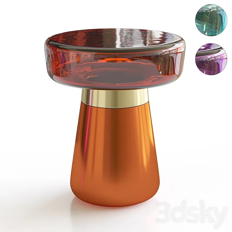 Taboo side table by Essential home 3DS Max Model