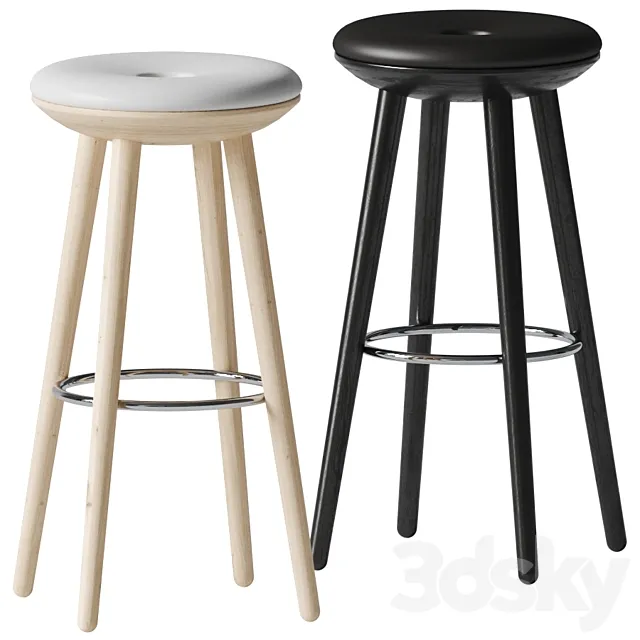 TABOURET DE BAR – Miliboo 3DS Max Model