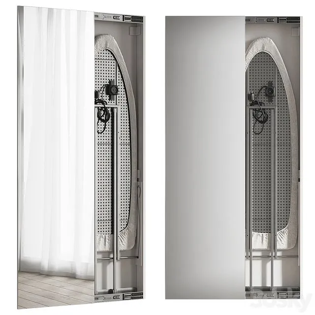 Tabula Built-in ironing board 3dsMax Model
