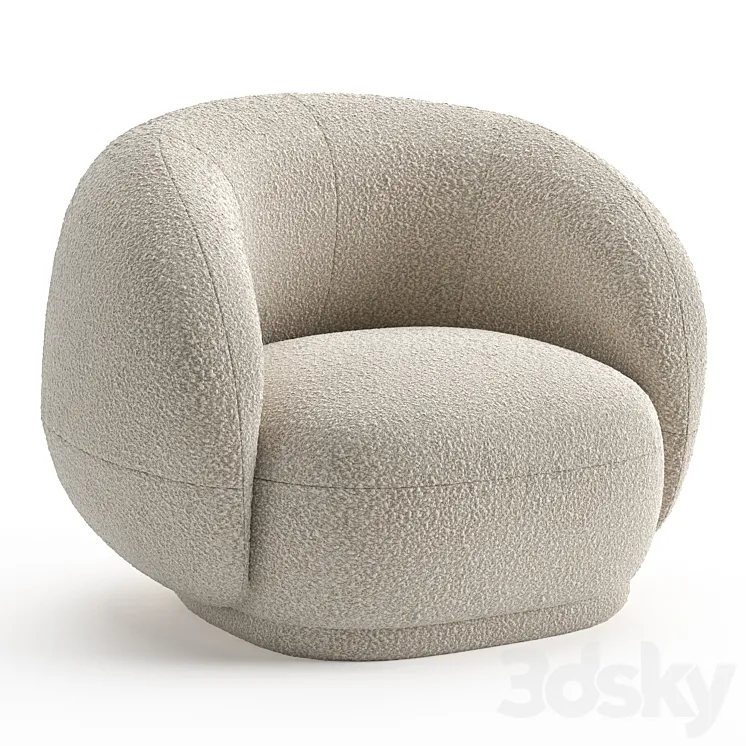 Tacchini Julep Armchair 3DS Max Model