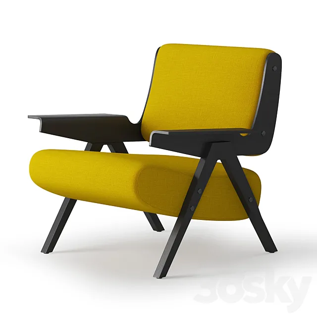 Tacchini Lina armchair 3ds Max